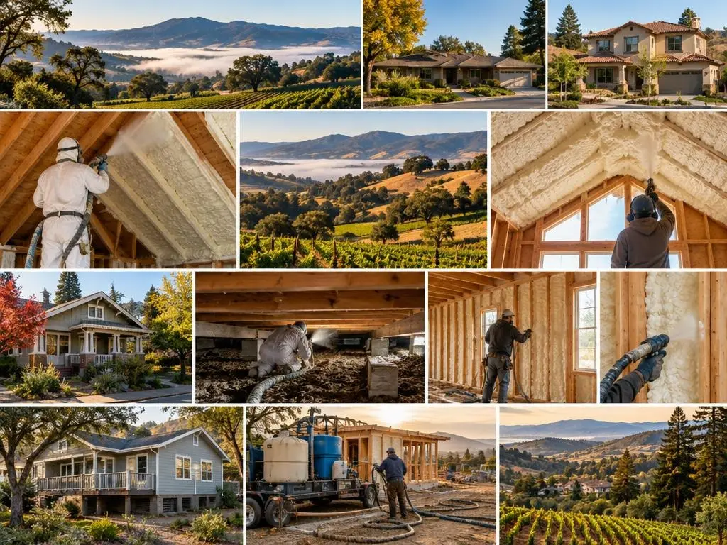 Spray Foam Insulation in Santa Rosa, CA